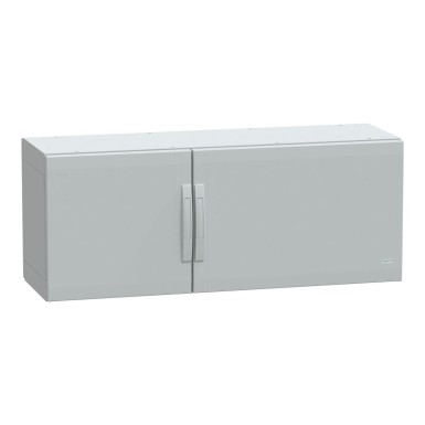 NSYPLA5124G - Põrandal seisev polüesterkapp, Thalassa PLA, tavaline uks, täielikult suletud, 500x1250x420mm, IP65, IK10 - Schneider Electric - Põrandal seisev polüesterkapp, Thalassa PLA, tavaline uks, täielikult suletud, 500x1250x420mm, IP65, IK10 - Schneider Electric - 0