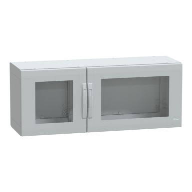 NSYPLA5124TG - Põrandal seisev polüesterkapp, Thalassa PLA, klaasitud uks, täielikult suletud, 500x1250x420mm, IP65, IK08 - Schneider Electric - Põrandal seisev polüesterkapp, Thalassa PLA, klaasitud uks, täielikult suletud, 500x1250x420mm, IP65, IK08 - Schneider Electric - 0