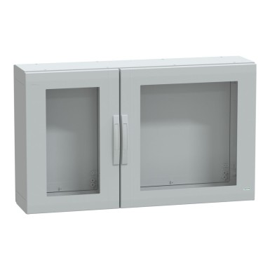 NSYPLA7123TG - Põrandal seisev polüesterkapp, Thalassa PLA, klaasitud uks, täielikult suletud, 750x1250x320mm, IP65, IK08 - Schneider Electric - Põrandal seisev polüesterkapp, Thalassa PLA, klaasitud uks, täielikult suletud, 750x1250x320mm, IP65, IK08 - Schneider Electric - 0