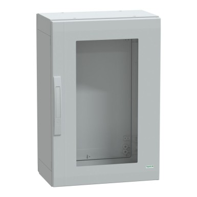 NSYPLA753TG - Põrandal seisev polüesterkapp, Thalassa PLA, klaasitud uks, täielikult suletud, 750x500x320mm, IP65, IK08 - Schneider Electric - Põrandal seisev polüesterkapp, Thalassa PLA, klaasitud uks, täielikult suletud, 750x500x320mm, IP65, IK08 - Schneider Electric - 0