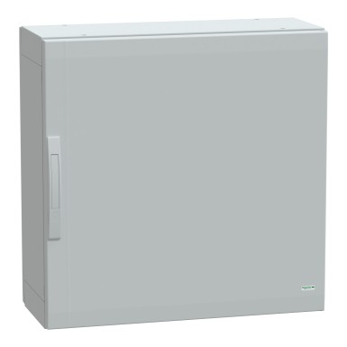 NSYPLA773G - Schneider Electric - Põrandalähedane polüesterkapp, Thalassa PLA, tavaline uks, täielikult suletud, 750x750x320mm, IP65, IK10