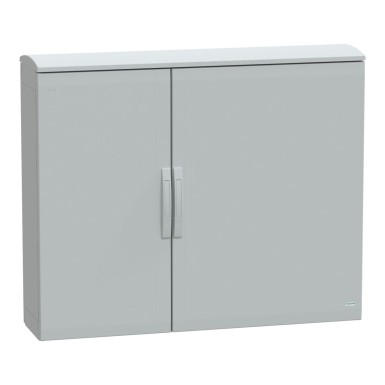 NSYPLAT10123G - Põrandal seisev polüesterkapp, Thalassa PLA, tavaline uks, ventileeritav varikatus, 1000x1250x320mm, IP44, IK10 - Schneider Electric - Põrandal seisev polüesterkapp, Thalassa PLA, tavaline uks, ventileeritav varikatus, 1000x1250x320mm, IP44, IK10 - Schneider Electric - 0