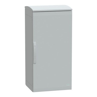 NSYPLAT1054G - Põrandal seisev polüesterkapp, Thalassa PLA, tavaline uks, ventileeritav varikatus, 1000x500x420mm, IP44, IK10 - Schneider Electric - Põrandal seisev polüesterkapp, Thalassa PLA, tavaline uks, ventileeritav varikatus, 1000x500x420mm, IP44, IK10 - Schneider Electric - 0