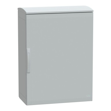 NSYPLAT1074G - Põrandal seisev polüesterkapp, Thalassa PLA, tavaline uks, ventileeritav varikatus, 1000x750x420mm, IP44, IK10 - Schneider Electric - Põrandal seisev polüesterkapp, Thalassa PLA, tavaline uks, ventileeritav varikatus, 1000x750x420mm, IP44, IK10 - Schneider Electric - 0