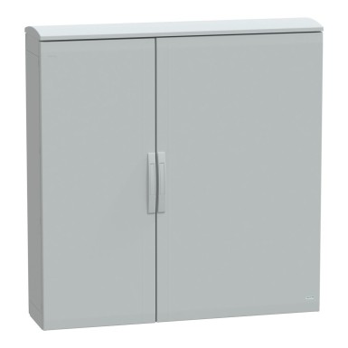 NSYPLAT12123G - Põrandal seisev polüesterkapp, Thalassa PLA, tavaline uks, ventileeritav varikatus, 1250x1250x320mm, IP44, IK10 - Schneider Electric - Põrandal seisev polüesterkapp, Thalassa PLA, tavaline uks, ventileeritav varikatus, 1250x1250x320mm, IP44, IK10 - Schneider Electric - 0