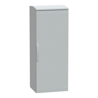 NSYPLAT1254G - Põrandal seisev polüesterkapp, Thalassa PLA, tavaline uks, ventileeritav varikatus, 1250x500x420mm, IP44, IK10 - Schneider Electric - Põrandal seisev polüesterkapp, Thalassa PLA, tavaline uks, ventileeritav varikatus, 1250x500x420mm, IP44, IK10 - Schneider Electric - 0