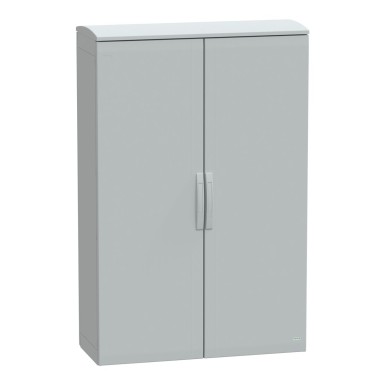 NSYPLAT15104G - Põrandal seisev polüesterkapp, Thalassa PLA, tavaline uks, ventileeritav varikatus, 1500x1000x420mm, IP44, IK10 - Schneider Electric - Põrandal seisev polüesterkapp, Thalassa PLA, tavaline uks, ventileeritav varikatus, 1500x1000x420mm, IP44, IK10 - Schneider Electric - 0