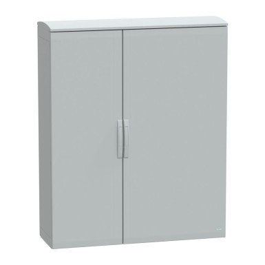 NSYPLAT15124G - Põrandal seisev polüesterkapp, Thalassa PLA, tavaline uks, ventileeritav varikatus, 1500x1250x420mm, IP44, IK10 - Schneider Electric - Põrandal seisev polüesterkapp, Thalassa PLA, tavaline uks, ventileeritav varikatus, 1500x1250x420mm, IP44, IK10 - Schneider Electric - 0