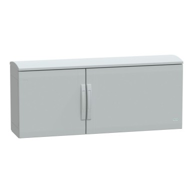 NSYPLAT5123G - Põrandal seisev polüesterkapp, Thalassa PLA, tavaline uks, ventileeritav varikatus, 500x1250x320mm, IP44, IK10 - Schneider Electric - Põrandal seisev polüesterkapp, Thalassa PLA, tavaline uks, ventileeritav varikatus, 500x1250x320mm, IP44, IK10 - Schneider Electric - 0