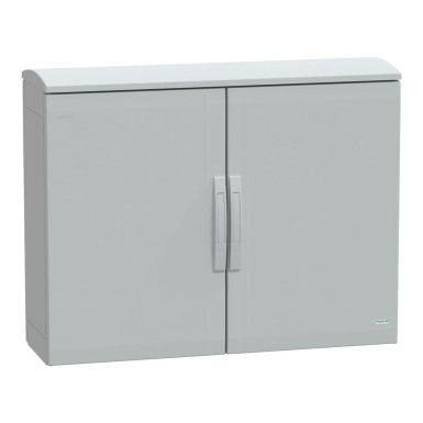 NSYPLAT7103G - Põrandal seisev polüesterkapp, Thalassa PLA, tavaline uks, ventileeritav varikatus, 750x1000x320mm, IP44, IK10 - Schneider Electric - Põrandal seisev polüesterkapp, Thalassa PLA, tavaline uks, ventileeritav varikatus, 750x1000x320mm, IP44, IK10 - Schneider Electric - 0