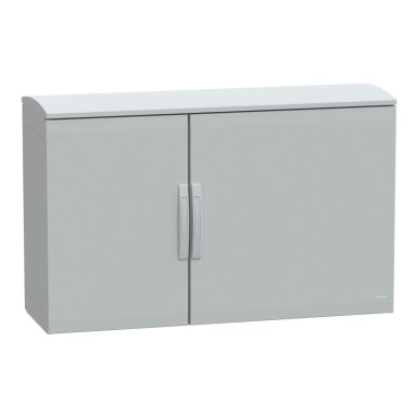 NSYPLAT7124G - Põrandal seisev polüesterkapp, Thalassa PLA, tavaline uks, ventileeritav varikatus, 750x1250x420mm, IP44, IK10 - Schneider Electric - Põrandal seisev polüesterkapp, Thalassa PLA, tavaline uks, ventileeritav varikatus, 750x1250x420mm, IP44, IK10 - Schneider Electric - 0