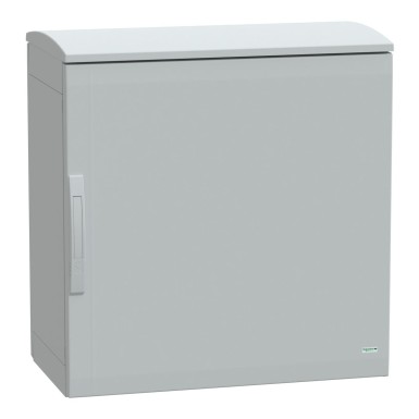 NSYPLAT774G - Põrandal seisev polüesterkapp, Thalassa PLA, tavaline uks, ventileeritav varikatus, 750x750x420mm, IP44, IK10 - Schneider Electric - Põrandal seisev polüesterkapp, Thalassa PLA, tavaline uks, ventileeritav varikatus, 750x750x420mm, IP44, IK10 - Schneider Electric - 0