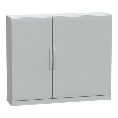 NSYPLAZ10123G - Põrandal seisev polüesterkapp, Thalassa PLA, tavaline uks, avatud põhi, 1000x1250x320mm, IP54, IK10 - Schneider Electric - Põrandal seisev polüesterkapp, Thalassa PLA, tavaline uks, avatud põhi, 1000x1250x320mm, IP54, IK10 - Schneider Electric - 0