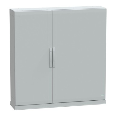 NSYPLAZ12123G - Põrandal seisev polüesterkapp, Thalassa PLA, tavaline uks, avatud põhi, 1250x1250x320mm, IP54, IK10 - Schneider Electric - Põrandal seisev polüesterkapp, Thalassa PLA, tavaline uks, avatud põhi, 1250x1250x320mm, IP54, IK10 - Schneider Electric - 0