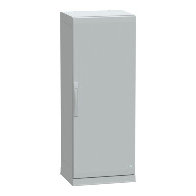 NSYPLAZ1254G - Põrandal seisev polüesterkapp, Thalassa PLA, tavaline uks, avatud põhi, 1250x500x420mm, IP54, IK10 - Schneider Electric - Põrandal seisev polüesterkapp, Thalassa PLA, tavaline uks, avatud põhi, 1250x500x420mm, IP54, IK10 - Schneider Electric - 0