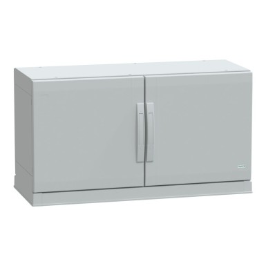 NSYPLAZ5104G - Põrandal seisev polüesterkapp, Thalassa PLA, tavaline uks, avatud põhi, 500x1000x420mm, IP54, IK10 - Schneider Electric - Põrandal seisev polüesterkapp, Thalassa PLA, tavaline uks, avatud põhi, 500x1000x420mm, IP54, IK10 - Schneider Electric - 0