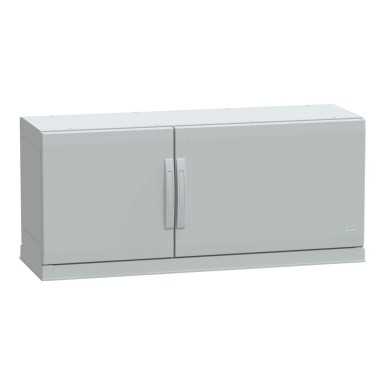 NSYPLAZ5124G - Põrandal seisev polüesterkapp, Thalassa PLA, tavaline uks, avatud põhi, 500x1250x420mm, IP54, IK10 - Schneider Electric - Põrandal seisev polüesterkapp, Thalassa PLA, tavaline uks, avatud põhi, 500x1250x420mm, IP54, IK10 - Schneider Electric - 0