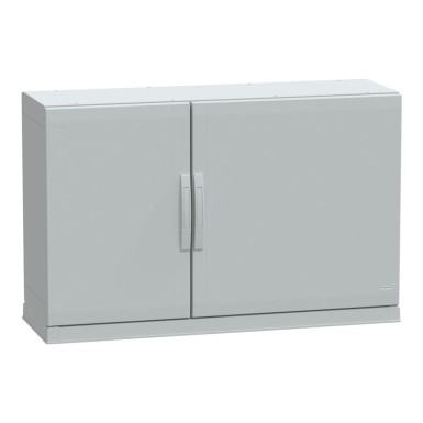 NSYPLAZ7124G - Põrandal seisev polüesterkapp, Thalassa PLA, tavaline uks, avatud põhi, 750x1250x420mm, IP54, IK10 - Schneider Electric - Põrandal seisev polüesterkapp, Thalassa PLA, tavaline uks, avatud põhi, 750x1250x420mm, IP54, IK10 - Schneider Electric - 0