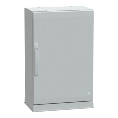 NSYPLAZ753G - Põrandal seisev polüesterkapp, Thalassa PLA, tavaline uks, avatud põhi, 750x500x320mm, IP54, IK10 - Schneider Electric - Põrandal seisev polüesterkapp, Thalassa PLA, tavaline uks, avatud põhi, 750x500x320mm, IP54, IK10 - Schneider Electric - 0