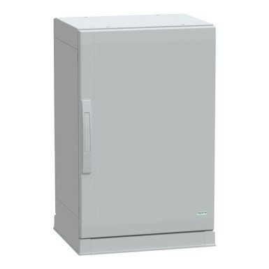 NSYPLAZ754G - Põrandal seisev polüesterkapp, Thalassa PLA, tavaline uks, avatud põhi, 750x500x420mm, IP54, IK10 - Schneider Electric - Põrandal seisev polüesterkapp, Thalassa PLA, tavaline uks, avatud põhi, 750x500x420mm, IP54, IK10 - Schneider Electric - 0