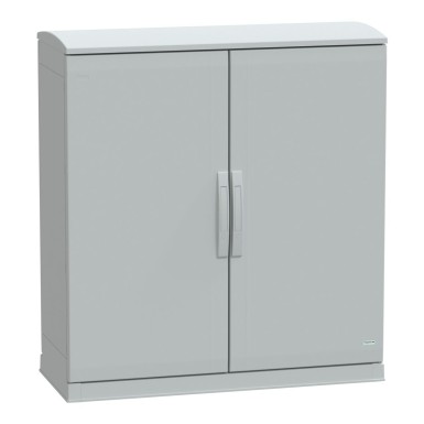 NSYPLAZT10104G - Põrandal seisev polüesterkapp, Thalassa PLA, avatud põhi, ventileeritav varikatus, 1000x1000x420mm, IP44, IK10 - Schneider Electric - Põrandal seisev polüesterkapp, Thalassa PLA, avatud põhi, ventileeritav varikatus, 1000x1000x420mm, IP44, IK10 - Schneider Electric - 0