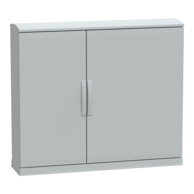 NSYPLAZT10123G - Põrandal seisev polüesterkapp, Thalassa PLA, avatud põhi, ventileeritav varikatus, 1000x1250x320mm, IP44, IK10 - Schneider Electric - Põrandal seisev polüesterkapp, Thalassa PLA, avatud põhi, ventileeritav varikatus, 1000x1250x320mm, IP44, IK10 - Schneider Electric - 0