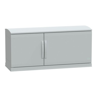 NSYPLAZT5124G - Põrandal seisev polüesterkapp, Thalassa PLA, avatud põhi, ventileeritav katusealune, 500x1250x420mm, IP44, IK10 - Schneider Electric - Põrandal seisev polüesterkapp, Thalassa PLA, avatud põhi, ventileeritav katusealune, 500x1250x420mm, IP44, IK10 - Schneider Electric - 0