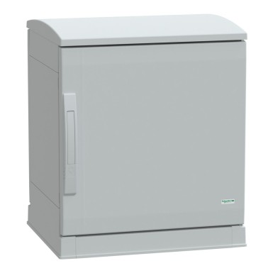 NSYPLAZT554G - Põrandal seisev polüesterkapp, Thalassa PLA, avatud põhi, ventileeritav varikatus, 500x500x420mm, IP44, IK10 - Schneider Electric - Põrandal seisev polüesterkapp, Thalassa PLA, avatud põhi, ventileeritav varikatus, 500x500x420mm, IP44, IK10 - Schneider Electric - 0