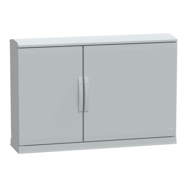 NSYPLAZT7123G - Põrandal seisev polüesterkapp, Thalassa PLA, avatud põhi, ventileeritav varikatus, 750x1250x320mm, IP44, IK10 - Schneider Electric - Põrandal seisev polüesterkapp, Thalassa PLA, avatud põhi, ventileeritav varikatus, 750x1250x320mm, IP44, IK10 - Schneider Electric - 0