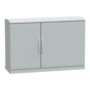 NSYPLAZT7124G - Põrandal seisev polüesterkapp, Thalassa PLA, avatud põhi, ventileeritav varikatus, 750x1250x420mm, IP44, IK10 - Schneider Electric - Põrandal seisev polüesterkapp, Thalassa PLA, avatud põhi, ventileeritav varikatus, 750x1250x420mm, IP44, IK10 - Schneider Electric - 0