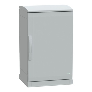 NSYPLAZT754G - Põrandal seisev polüesterkapp, Thalassa PLA, avatud põhi, ventileeritav varikatus, 750x500x420mm, IP44, IK10 - Schneider Electric - Põrandal seisev polüesterkapp, Thalassa PLA, avatud põhi, ventileeritav varikatus, 750x500x420mm, IP44, IK10 - Schneider Electric - 0