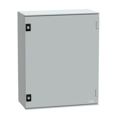 NSYPLM54PG - Seinale paigaldatav polüesterkapp, Thalassa PLM, tavaline uks, metallplaadiga, 530x430x200mm, IP66, IK10, RAL 7035 - Schneider Electric - Seinale paigaldatav polüesterkapp, Thalassa PLM, tavaline uks, metallplaadiga, 530x430x200mm, IP66, IK10, RAL 7035 - Schneider Electric - 0