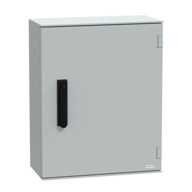 NSYPLM54VG - Seinale paigaldatav polüesterkapp, Thalassa PLM, tavaline uks, käepidemega, 530x430x200mm, IP66, IK10, RAL 7035 - Schneider Electric - Seinale paigaldatav polüesterkapp, Thalassa PLM, tavaline uks, käepidemega, 530x430x200mm, IP66, IK10, RAL 7035 - Schneider Electric - 0