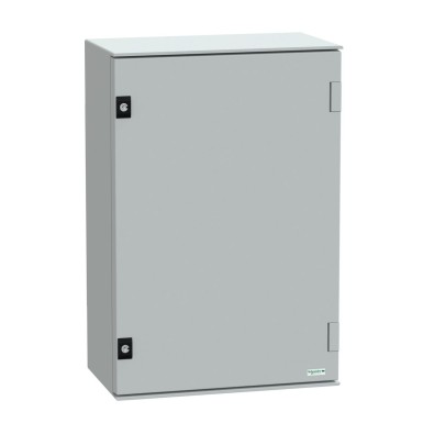 NSYPLM64PG - Seinale paigaldatav polüesterkapp, Thalassa PLM, tavaline uks, metallplaadiga, 647x436x250mm, IP66, IK10, RAL 7035 - Schneider Electric - Seinale paigaldatav polüesterkapp, Thalassa PLM, tavaline uks, metallplaadiga, 647x436x250mm, IP66, IK10, RAL 7035 - Schneider Electric - 0