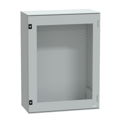 NSYPLM86TG - Seinale paigaldatav polüesterkapp, Thalassa PLM, klaasitud uks, 847x636x300mm, IP66, IK08, RAL 7035 - Schneider Electric - Seinale paigaldatav polüesterkapp, Thalassa PLM, klaasitud uks, 847x636x300mm, IP66, IK08, RAL 7035 - Schneider Electric - 0