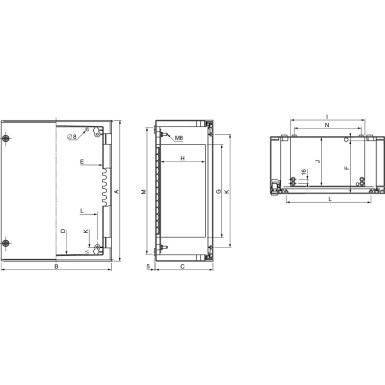 NSYPLMEX75 - Seinale paigaldatav must polüesterkapp monoblokk IP66 H747xW536xD300mm ATEX - Schneider Electric - Seinale paigaldatav must polüesterkapp monoblokk IP66 H747xW536xD300mm ATEX - Schneider Electric - 0