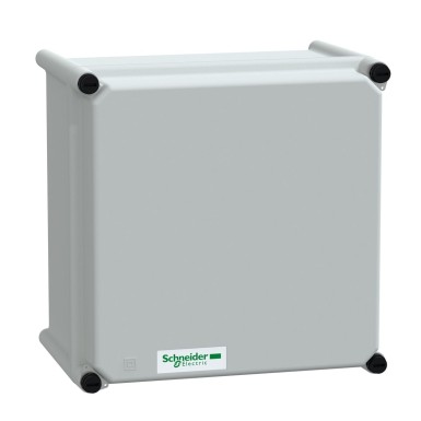 NSYPLSP2727G - PLS-karp, polüester tagakülg, polüesterkate IP66 27x27x18cm - Schneider Electric - PLS-karp, polüester tagakülg, polüesterkate IP66 27x27x18cm - Schneider Electric - 0