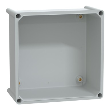 NSYPLSP2727G - PLS-karp, polüester tagakülg, polüesterkate IP66 27x27x18cm - Schneider Electric - PLS-karp, polüester tagakülg, polüesterkate IP66 27x27x18cm - Schneider Electric - 1