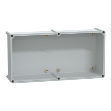 NSYPLSP2754G - PLS-karp, polüester tagakülg, polüesterkate IP66 27x54x18cm - Schneider Electric - PLS-karp, polüester tagakülg, polüesterkate IP66 27x54x18cm - Schneider Electric - 1