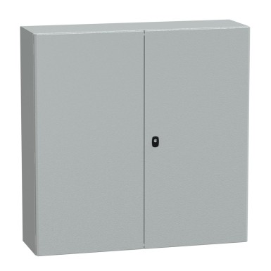 NSYS3D101030DP - Seinale paigaldatav teraskapp, Spacial S3D, kahekordne sile uks, paigaldusplaadiga, 1000x1000x300mm, IP55, IK10 - Schneider Electric - Seinale paigaldatav teraskapp, Spacial S3D, kahekordne sile uks, paigaldusplaadiga, 1000x1000x300mm, IP55, IK10 - Schneider Electric - 0