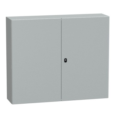 NSYS3D101230D - Seinale paigaldatav teraskapp, Spacial S3D, kahekordne tavaline uks, ilma kinnitusplaadita, 1000x1200x300mm, IP55, IK10 - Schneider Electric - Seinale paigaldatav teraskapp, Spacial S3D, kahekordne tavaline uks, ilma kinnitusplaadita, 1000x1200x300mm, IP55, IK10 - Schneider Electric - 0