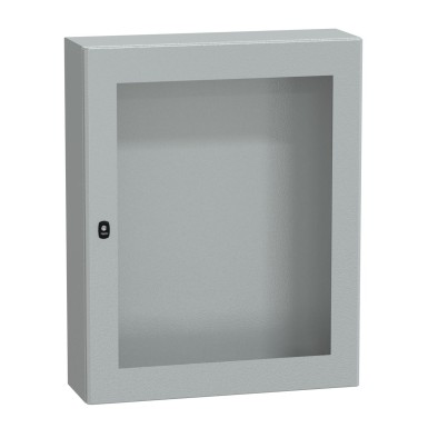 NSYS3D10825T - Seinale paigaldatav teraskapp, Spacial S3D, läbipaistev uks, ilma paigaldusplaadita, 1000x800x250mm, IP66, IK08 - Schneider Electric - Seinale paigaldatav teraskapp, Spacial S3D, läbipaistev uks, ilma paigaldusplaadita, 1000x800x250mm, IP66, IK08 - Schneider Electric - 0