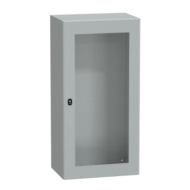 NSYS3D12640T - Seinale paigaldatav teraskapp, Spacial S3D, läbipaistev uks, ilma paigaldusplaadita, 1200x600x400mm, IP66, IK08 - Schneider Electric - Seinale paigaldatav teraskapp, Spacial S3D, läbipaistev uks, ilma paigaldusplaadita, 1200x600x400mm, IP66, IK08 - Schneider Electric - 0