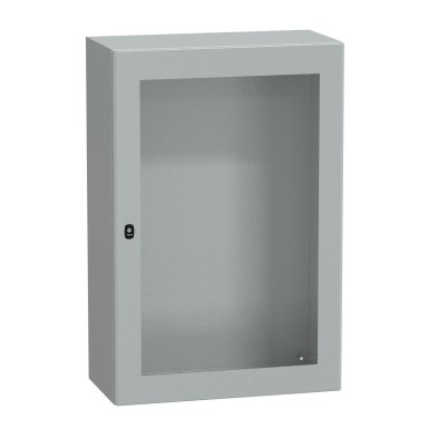 NSYS3D12840T - Seinale paigaldatav teraskapp, Spacial S3D, läbipaistev uks, ilma paigaldusplaadita, 1200x800x400mm, IP66, IK08 - Schneider Electric - Seinale paigaldatav teraskapp, Spacial S3D, läbipaistev uks, ilma paigaldusplaadita, 1200x800x400mm, IP66, IK08 - Schneider Electric - 0