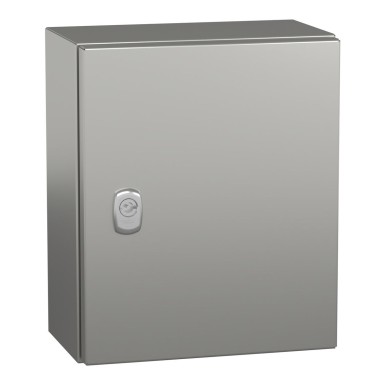 NSYS3X302515 - Seinale paigaldatav korpus, Spacial S3X, roostevaba teras 304L, tavaline uks, 300x250x150mm, IP66 - Schneider Electric - Seinale paigaldatav korpus, Spacial S3X, roostevaba teras 304L, tavaline uks, 300x250x150mm, IP66 - Schneider Electric - 0