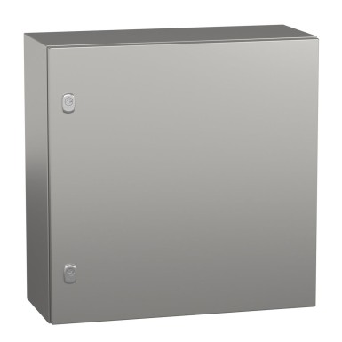 NSYS3X6625 - Seinale paigaldatav korpus, Spacial S3X, roostevaba teras 304L, tavaline uks, 600x600x250mm, IP66 - Schneider Electric - Seinale paigaldatav korpus, Spacial S3X, roostevaba teras 304L, tavaline uks, 600x600x250mm, IP66 - Schneider Electric - 0