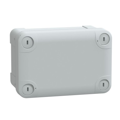 NSYTBS1397 - ABS-karp IP66 IK07 RAL7035 Int.H125W80D65 Ext.H138W93D72 läbipaistmatu kate H20 - Schneider Electric - ABS-karp IP66 IK07 RAL7035 Int.H125W80D65 Ext.H138W93D72 läbipaistmatu kate H20 - Schneider Electric - 0