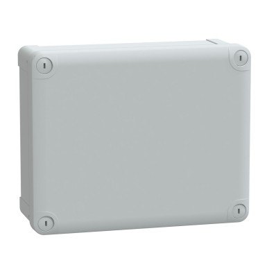 NSYTBS24198 - ABS kast IP66 IK07 RAL7035 Int.H225W175D80 Ext.H241W194D194 läbipaistmatu kate H20 - Schneider Electric - ABS kast IP66 IK07 RAL7035 Int.H225W175D80 Ext.H241W194D194 läbipaistmatu kate H20 - Schneider Electric - 0