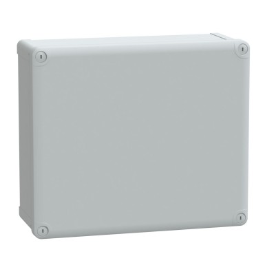 NSYTBS342912 - ABS-karp IP66 IK07 RAL7035 Int.H325W275D120 Ext.H341W291D128 läbipaistmatu kate H20 - Schneider Electric - ABS-karp IP66 IK07 RAL7035 Int.H325W275D120 Ext.H341W291D128 läbipaistmatu kate H20 - Schneider Electric - 0