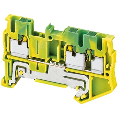 NSYTRP23PE - PUSHIN TERMINAL, KAITSEV MAANDUS, 3 PUNKTI, 2,5MMІ, ROHELINEKOLLANE - Schneider Electric - PUSHIN TERMINAL, KAITSEV MAANDUS, 3 PUNKTI, 2,5MMІ, ROHELINEKOLLANE - Schneider Electric - 0